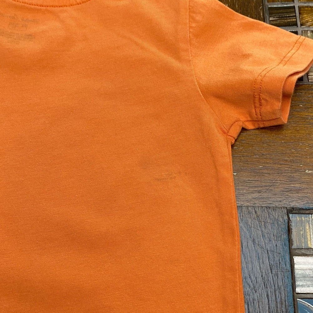 Ralph Lauren Kids Orange Bear T-Shirt and Hampton Stretch Jeans Set - Picture 7 of 8